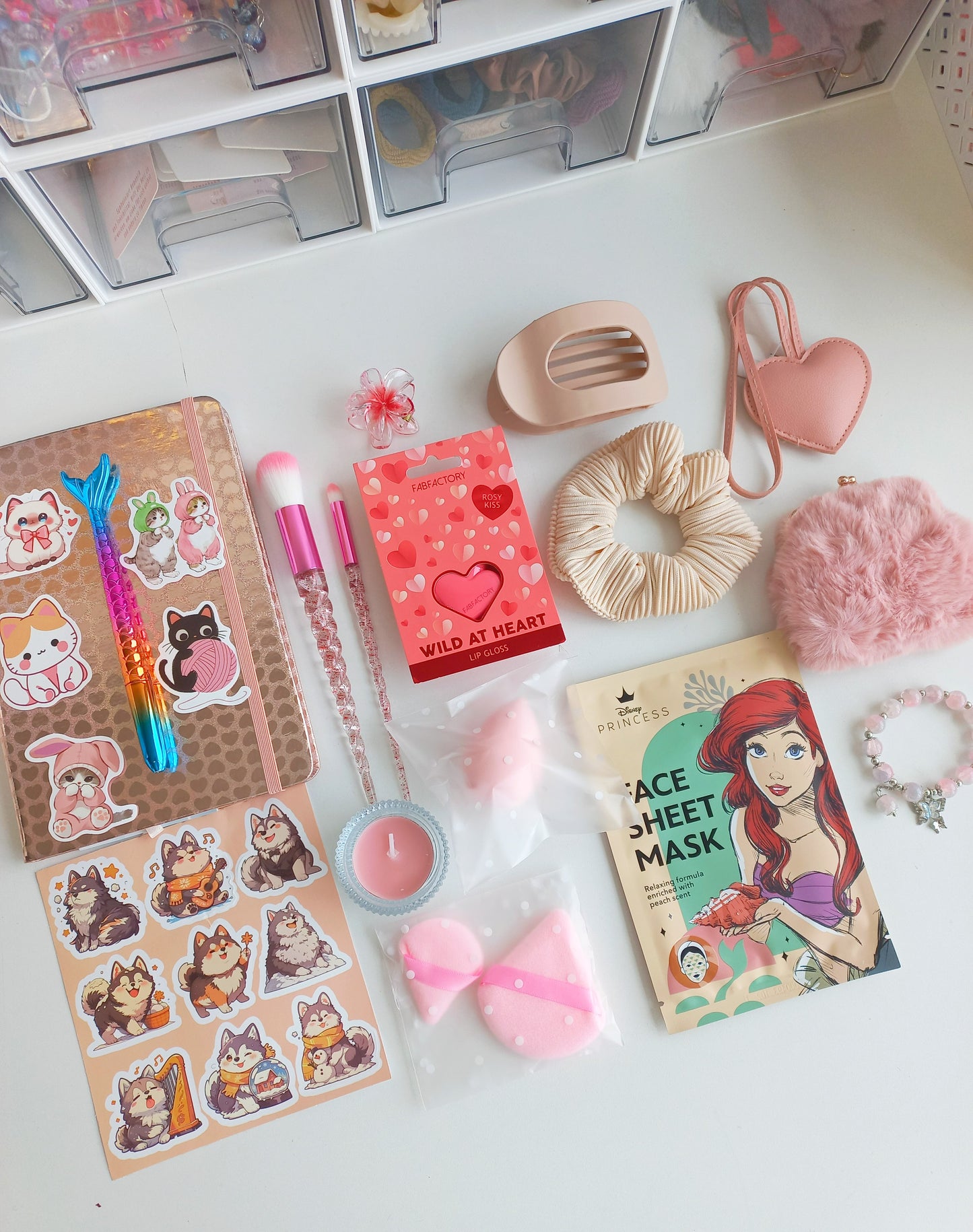 💗 Rosa-Beige Aesthetic Bundle | Sanft & Zart