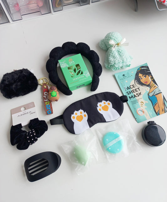 🖤🌿 Mint & Black Bundle 🌿🖤 , Geschenkset 12-teilig