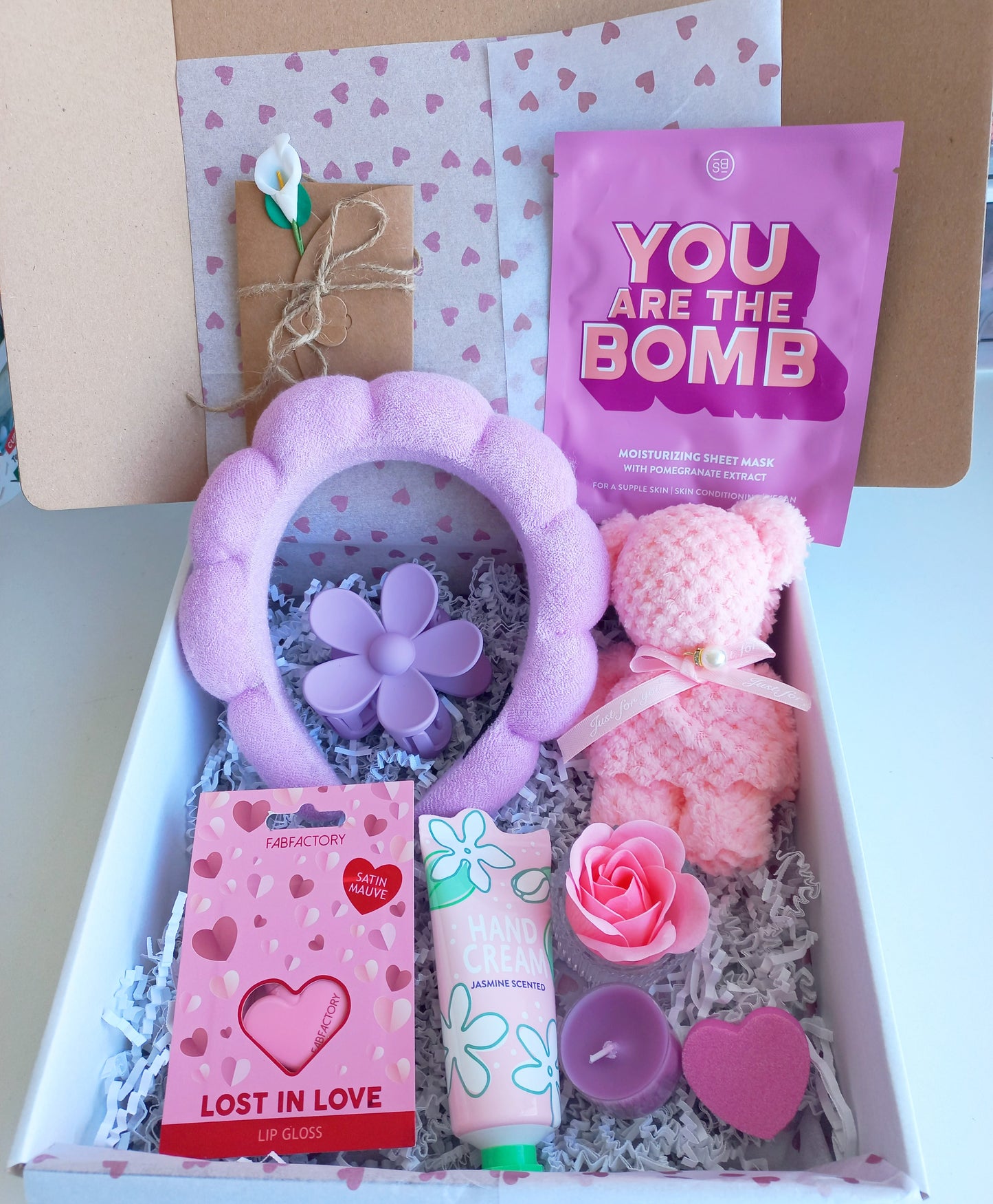 Geschenkset Flieder-Traum, 10-teilig