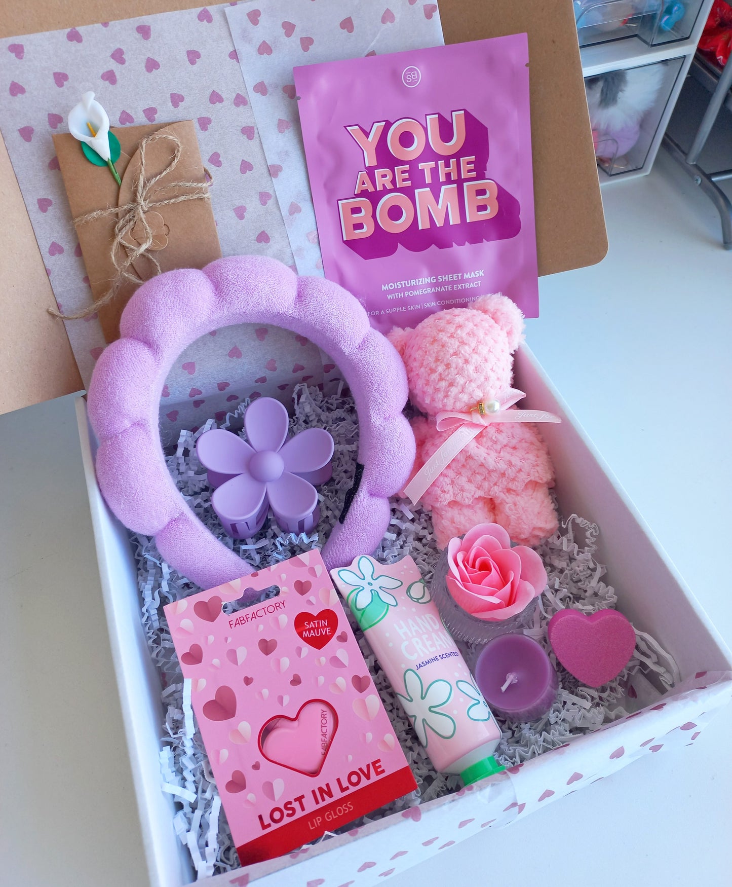 Geschenkset Flieder-Traum, 10-teilig