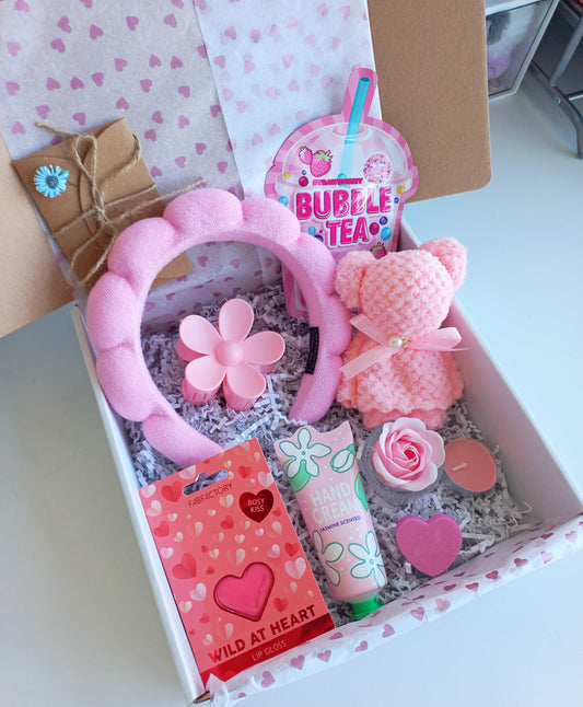 Wunderschönes pinkes Geschenkset, 10-teilig