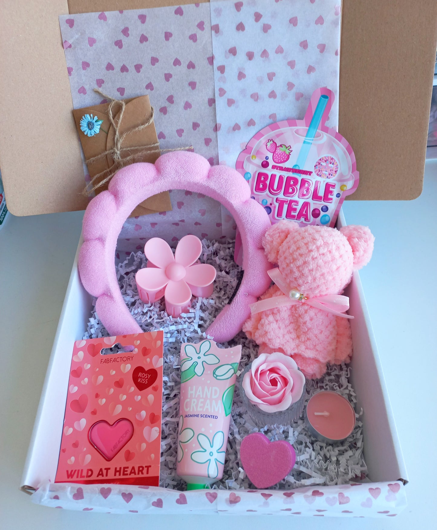 Wunderschönes pinkes Geschenkset, 10-teilig